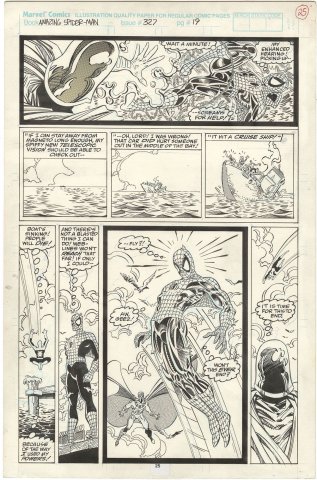 Erik Larsen | Amazing Spider-Man #327 p25 | Nostalgic Investments