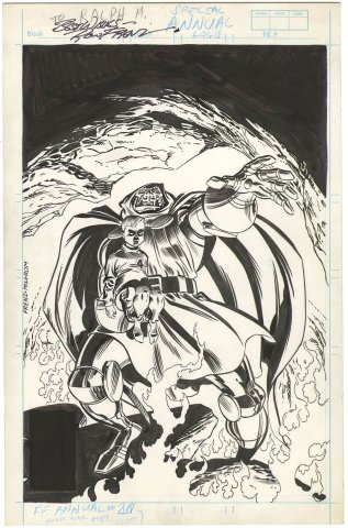 Ron Frenz | Fantastic Four Annual #20 Cover (Signed) | Nostalgic Investments