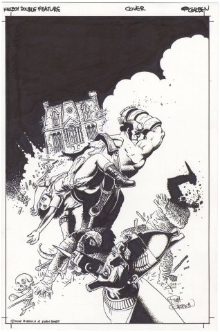 Richard Corben | Hellboy: Double Feature of Evil #1 Cover (Signed) | Nostalgic Investments