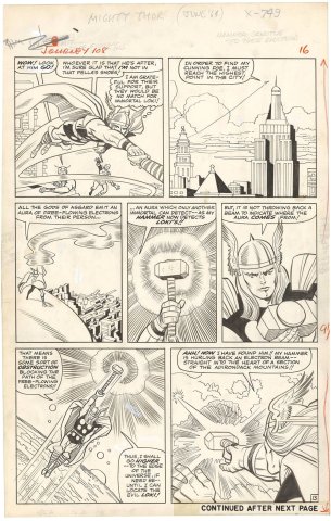 Jack Kirby | Journey Into Mystery #108 p13 (Large Art) | Nostalgic Investments