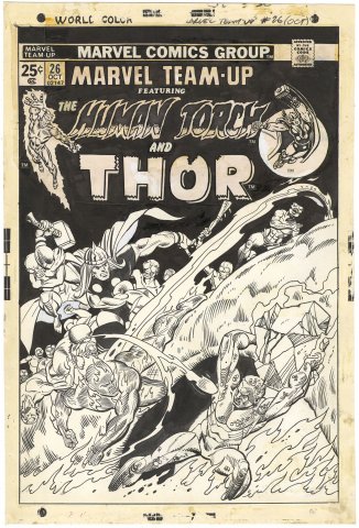Gil Kane | Marvel Team-Up #26 Cover | Nostalgic Investments