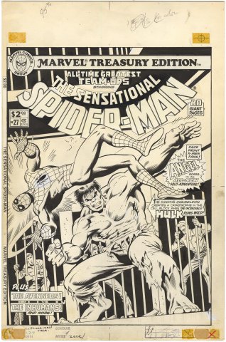 Mike Zeck | Marvel Treasury Edition - Sensational Spider-Man #27 Cover | Nostalgic Investments
