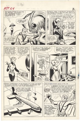 Carl Burgos | Tales to Astonish #64 p2 (Large Art) | Nostalgic Investments