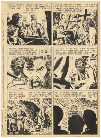Alex Toth | Four Color - The Land of Unknown #845 p18 (Large Art, Signed) | Nostalgic Investments