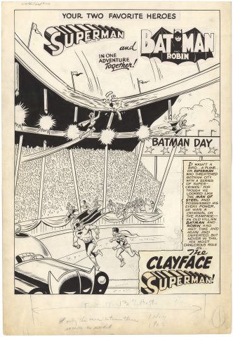Jim Mooney | World’s Finest Comics #140 p1 | Nostalgic Investments