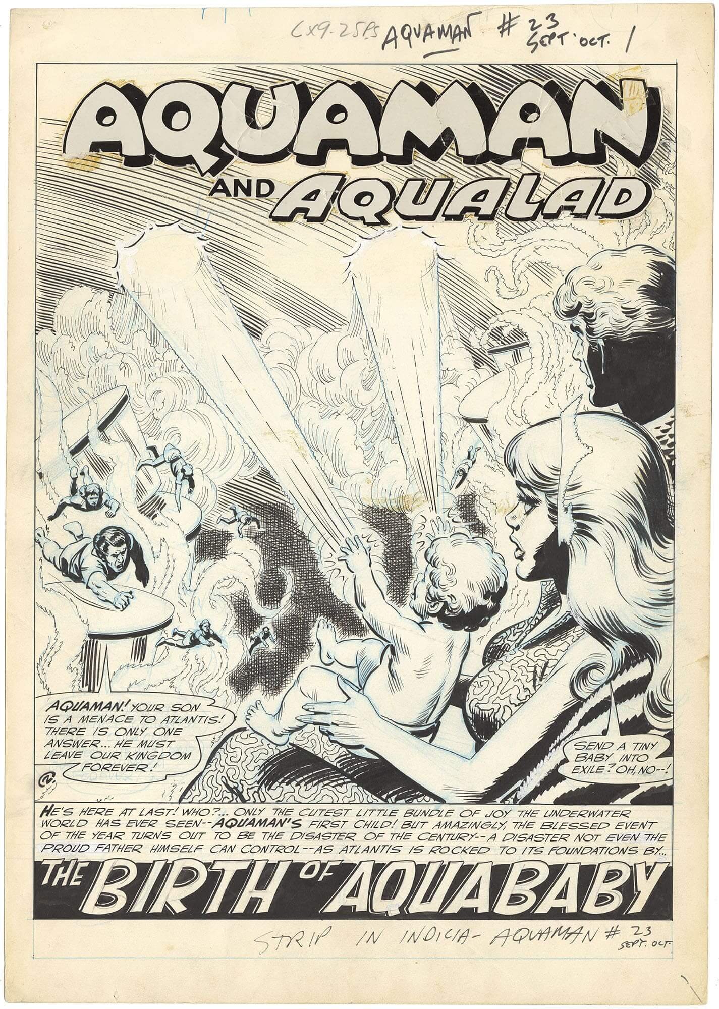 Aquaman #23 p1 (Large Art-Splash)