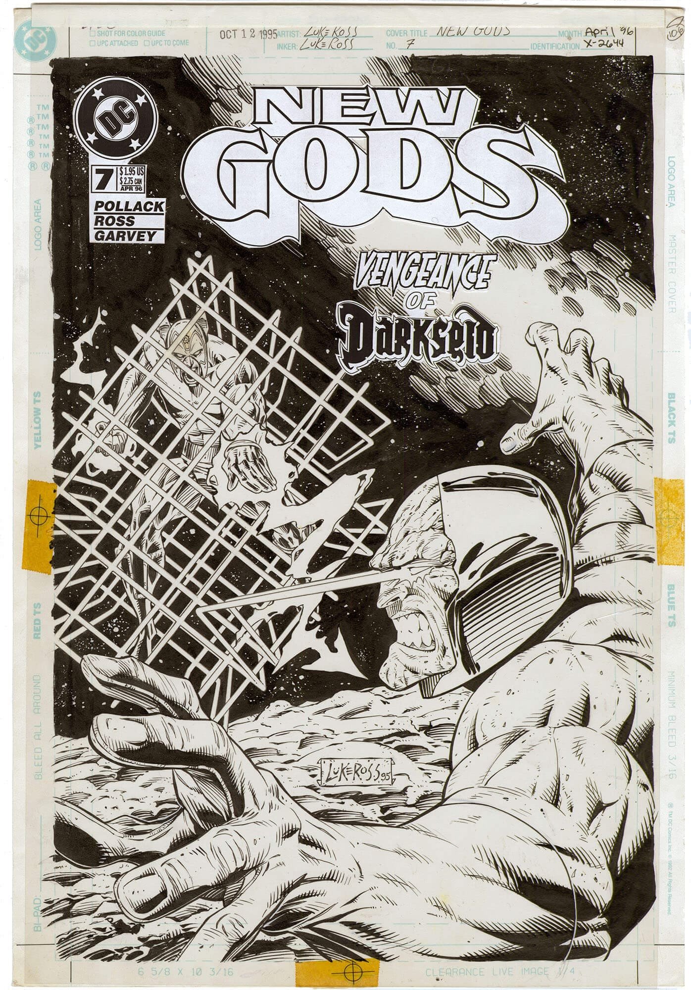 New Gods #7 Cover (Signed)