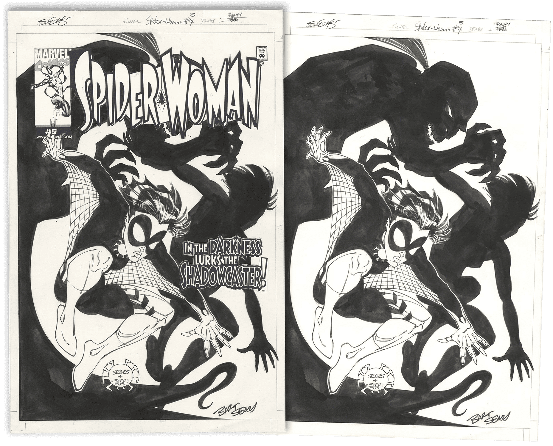 Spider-Woman #5 Cover (Signed)