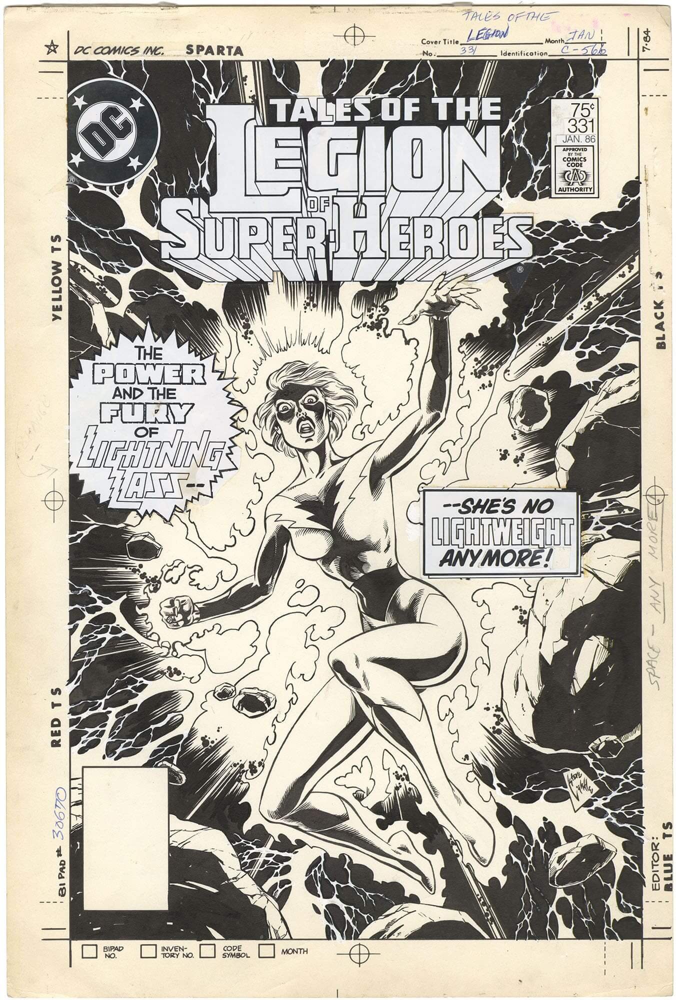 Tales of the Legion of Super-Heroes #331 Cover
