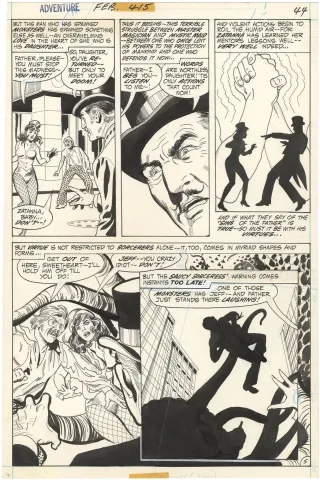 Adventure Comics #415 p5 (Zatanna)