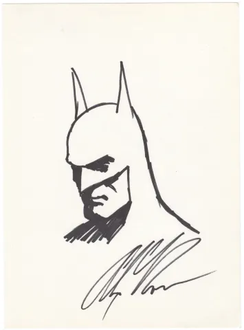 Alex Ross | Alex Ross Batman Commission (Rare) | Nostalgic Investments