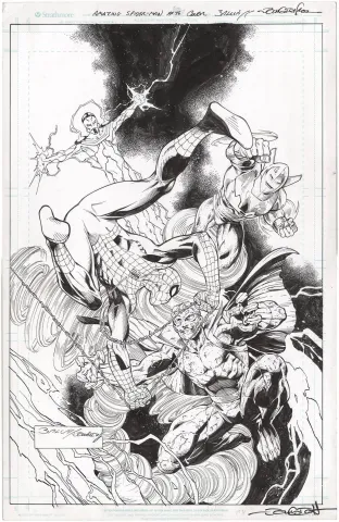 Amazing Spider-Man #46 Variant Cover (Signed)