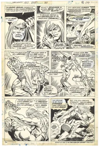 Astonishing Tales #20 p24 (Ka-Zar)