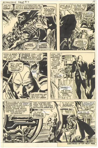 Astonishing Tales #7 p4 (Doctor Doom)