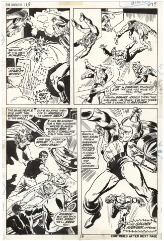 Bob Brown | Avengers #113 p19 | Nostalgic Investments