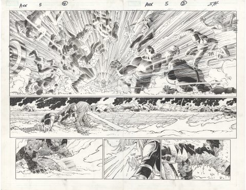 Avengers vs. X-Men #5 p4-5