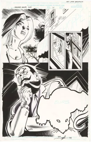 Avengers 2000 Annual #1 p38 (Half Splash)