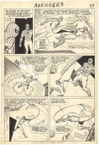 Avengers #11 p18 (Spider-Man vs Spider-Man)