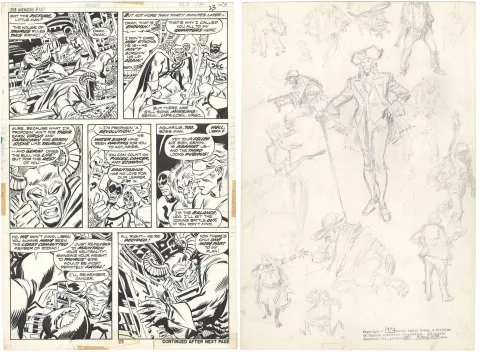 Avengers #121 p23 (The Zodiac)