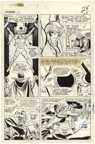 Avengers #17 p18 (Large Art)