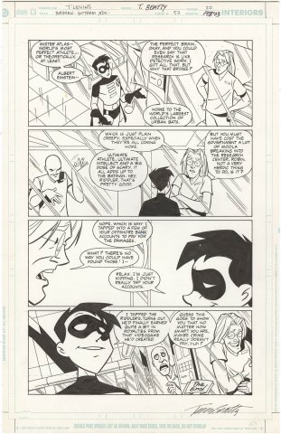 Batman: Gotham Adventures #57 p22 (Signed)
