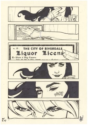 Betty and Veronica #2 p7 (Large Art)(Stunning Veronica)