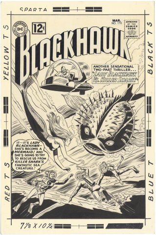 Blackhawk #170 Cover (Large Art)