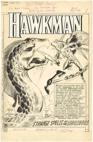 Brave and the Bold #36 p1 (Large Art - Splash)