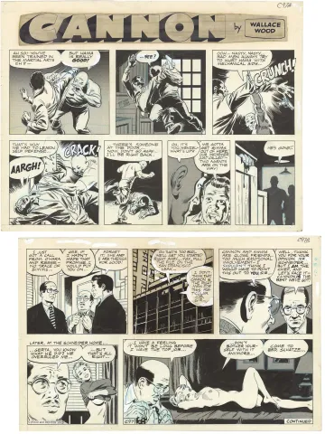 Cannon, Strip Sunday (Large Art)