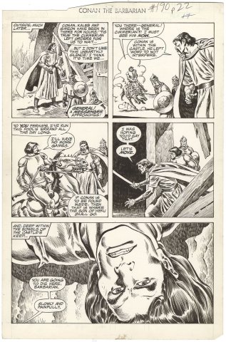 Conan The Barbarian #190 p22