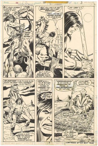 Conan the Barbarian #46 p3 (Signed)