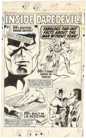 Daredevil Annual #1 p44 (Splash)(Large Art)