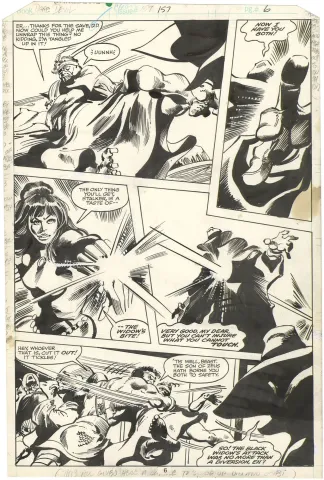 Daredevil #157 p6 (Black Widow+Avengers)