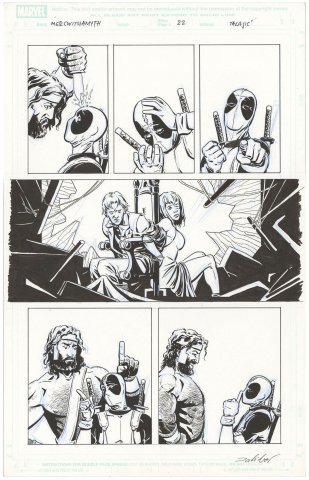 Deadpool Team Up Vol 1 #1 (899) p22 (Signed)