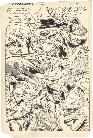 Defenders #130 p8 (Splash)