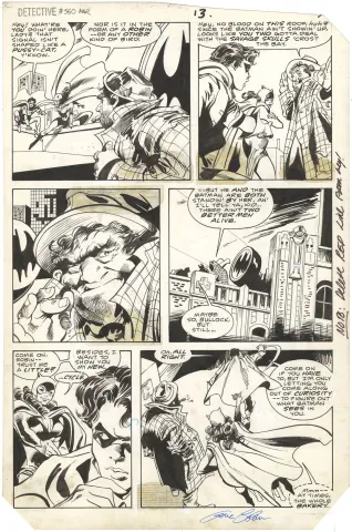 Detective Comics #560 p13 (Catwoman)