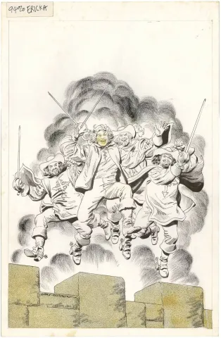 Disney’s: The Three Musketeers #1 Cover