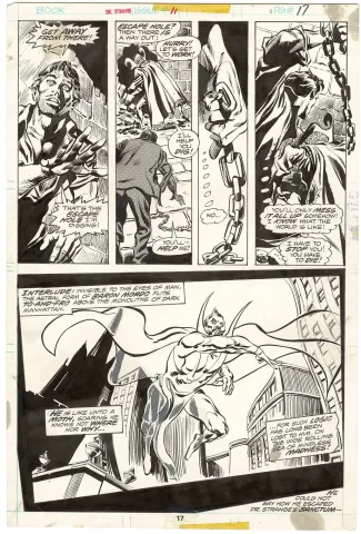 Doctor Strange #11 p17 (½ Splash)