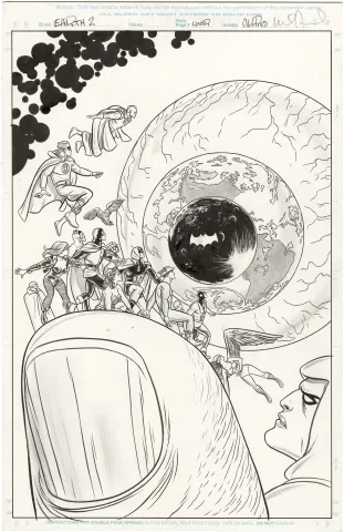 Earth 2 (Variant) #23 Cover