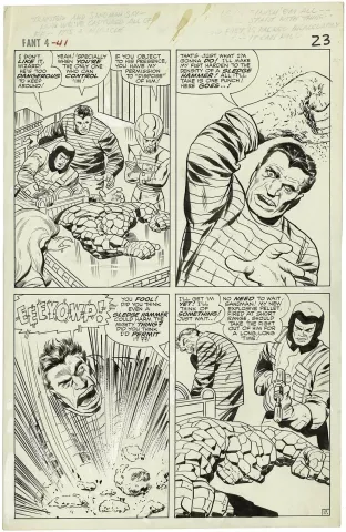 Fantastic Four #41 p17 (Large Art)