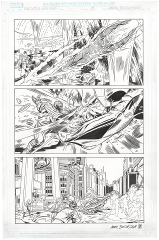 Mark Buckingham | Fantastic Four: First Foes #1 p13 (Signed) | Nostalgic Investments