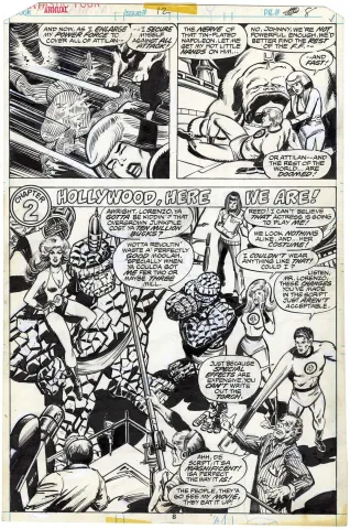 Fantastic Four Annual #12 p8 (⅔ Splash)