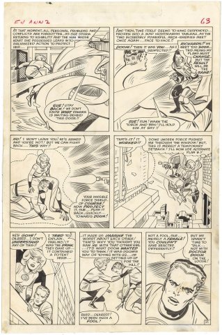 Fantastic Four Annual #2 p17 (Large Art)