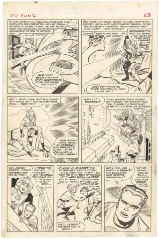 Fantastic Four Annual #2 p17 (Large Art)