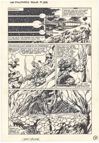 Fantastic Four #255 p15 (Large Art - Signed)