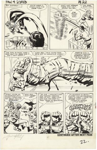 Fantastic Four #23 p19 (Large Art, Signed)