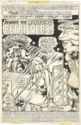 Fantastic Four #195 p1 (Splash)