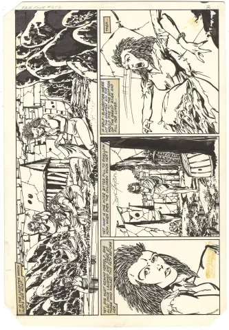 Fantastic Four #252 p2 (Signed)