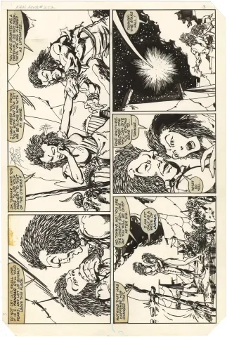 Fantastic Four #252 p3 (Signed)