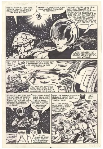 Fantastic Four #256 p4 (Large Art)